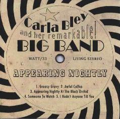 Cover: Bley_Carla_Appearing_Nightly