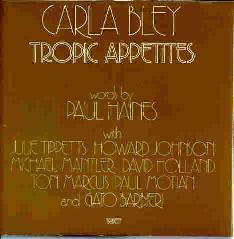 Cover: Bley_Carla_Tropic_Appetites
